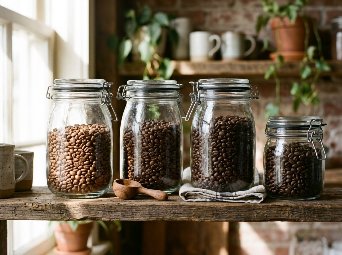 Cara Menyimpan Biji Kopi Kering