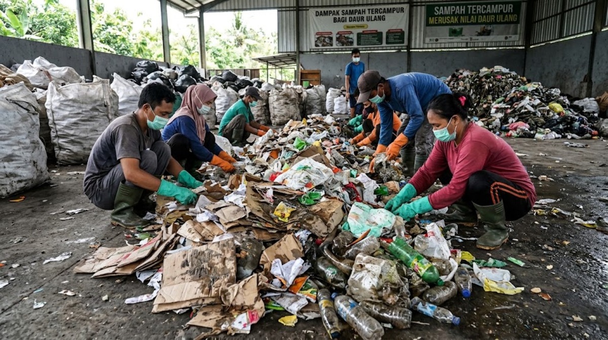 Apa Dampak Sampah Tercampur bagi Daur Ulang? Ini Akibatnya