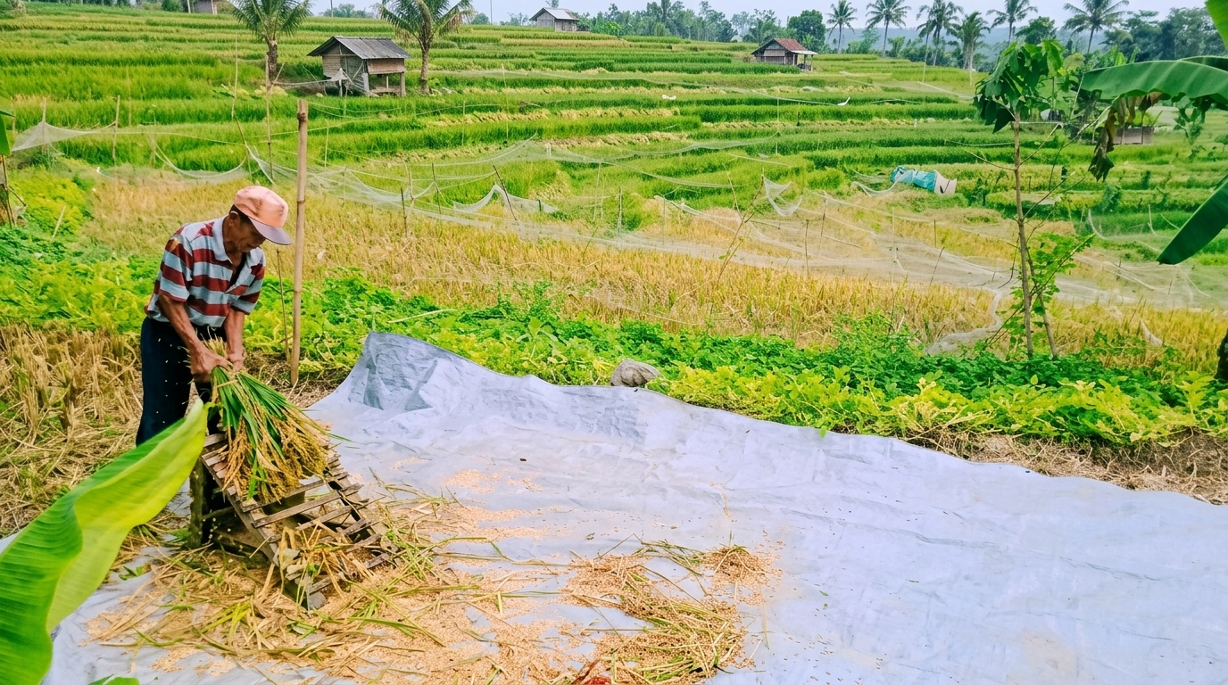 Cara Mengurangi Kehilangan Hasil Panen agar Gabah Tetap Terjaga